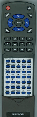 CURTIS INTERNATIONAL DVDR5000 Replacement Remote