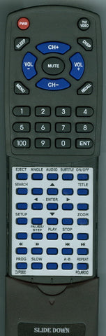 POLAROID RTDVP0600 Replacement Remote