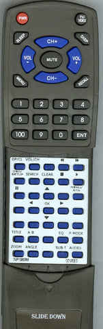 GO-VIDEO- DVP10950RM Replacement Remote
