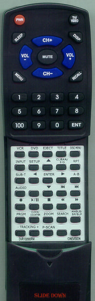 GO VIDEO RTDVR102000RM Replacement Remote