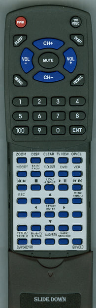 GO VIDEO DVR104001RM Replacement Remote