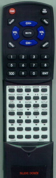 SANYO DWM400 Replacement Remote