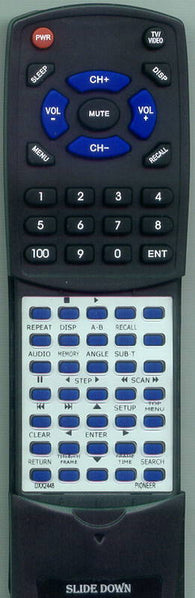 PIONEER DVDV7400 Replacement Remote
