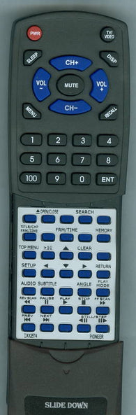 PIONEER DVDV8000 Replacement Remote