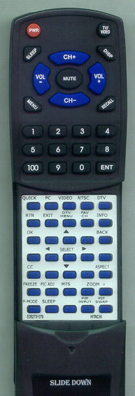 HITACHI TS05981 Replacement Remote