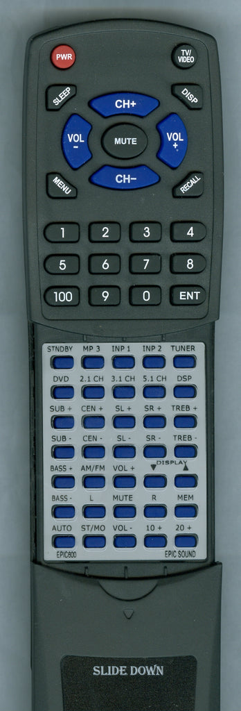 EPIC-SOUND- EPIC600 Replacement Remote - Thumbnail 2