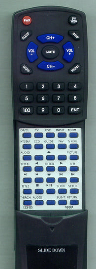 INSIGNIA ES06195D Replacement Remote