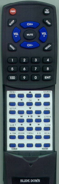 INSIGNIA NS10PDH Replacement Remote
