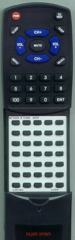 QUASAR SP2705J Replacement Remote
