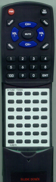 PANASONIC EUR5088 Replacement Remote