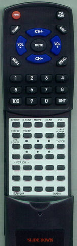 PANASONIC RTEUR511011A Replacement Remote