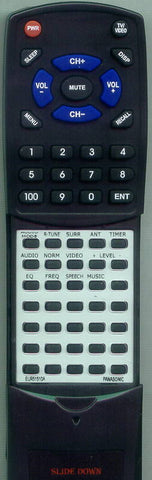 PANASONIC PTK4590S Replacement Remote