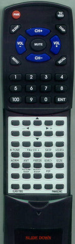 PANASONIC CTP2789SF Replacement Remote