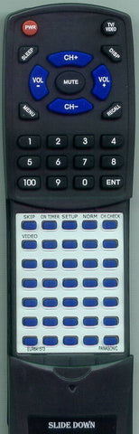 PANASONIC EUR641573 Replacement Remote