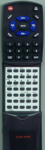 TECHNICS EUR644348 Replacement Remote
