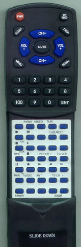 QUASAR EUR64575 Replacement Remote