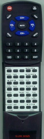 QUASAR RTEUR64596 Replacement Remote