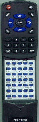 TECHNICS SAAX720 Replacement Remote