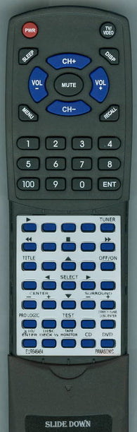PANASONIC SAHT220 Replacement Remote