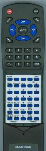 PANASONIC RTEUR646529R Replacement Remote