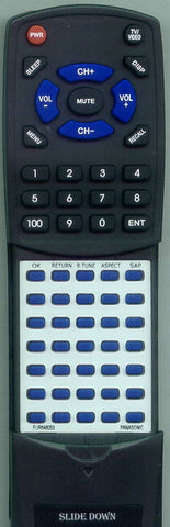 PANASONIC CTL1500 Replacement Remote