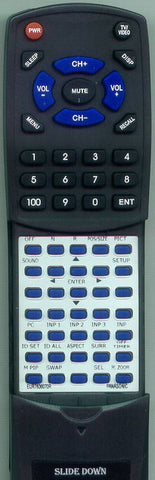 PANASONIC TH37PWD8GK Replacement Remote
