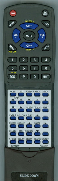 PANASONIC--INSERT RTEUR7662YZ0 Replacement Remote