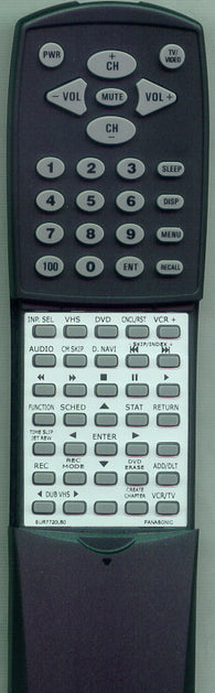 PANASONIC EUR7720LBO Replacement Remote
