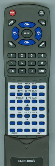 GRACE-DIGITAL- RTGDIIR2000 Replacement Remote