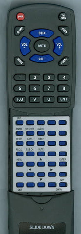 SANYO 076E0RU01A Replacement Remote