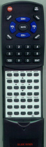 DELL W3707C Replacement Remote