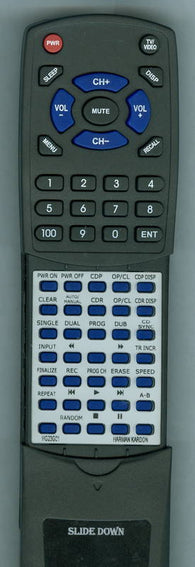 HK CDR20RC Replacement Remote
