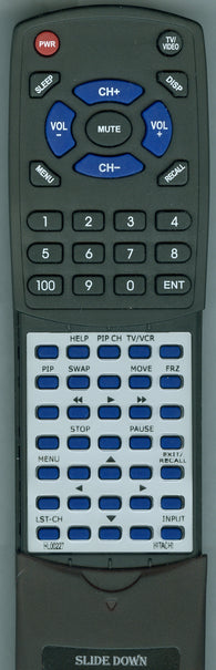 HITACHI 605X12B Replacement Remote