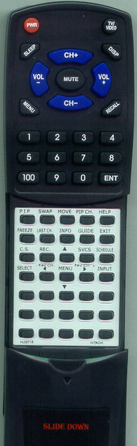 HITACHI 60SDX88BA Replacement Remote