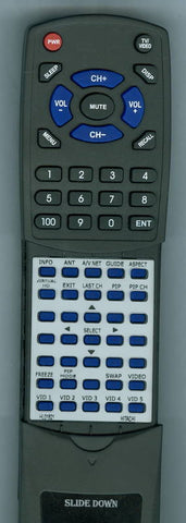 HITACHI 57T600 Replacement Remote