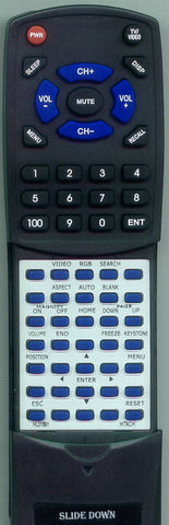 HITACHI EDX3280AT Replacement Remote