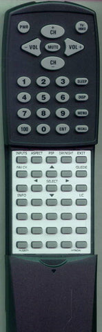 HITACHI 42V525 Replacement Remote