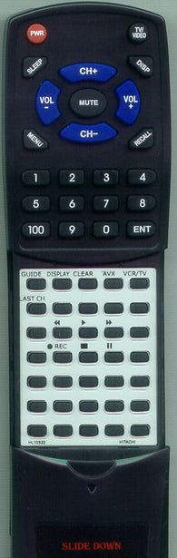 HITACHI VTRM292A Replacement Remote