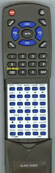 APEX HT100WRM Replacement Remote