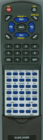 NAD--INSERT RTHTRC1 Replacement Remote
