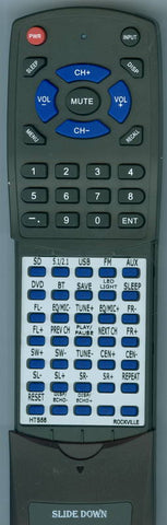 ROCKVILLEBM RTHTS56 Replacement Remote