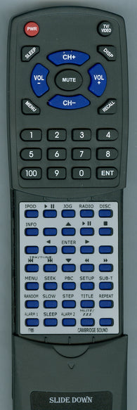 CAMBRIDGE SOUNDWORKS RTI765 Replacement Remote
