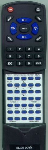 HARMAN KARDON RTJ0191065000X Replacement Remote