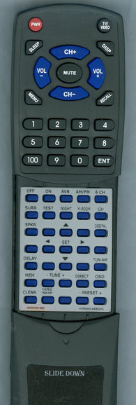 HARMAN KARDON J54000001300 Replacement Remote