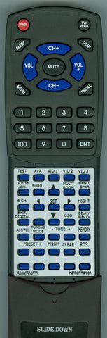 HARMAN KARDON AVR500RDS Replacement Remote