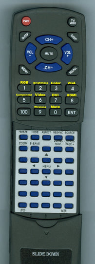 ACER--INSERT RTJ6700 Replacement Remote
