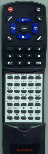 TRUTECH TDVD6048 Replacement Remote