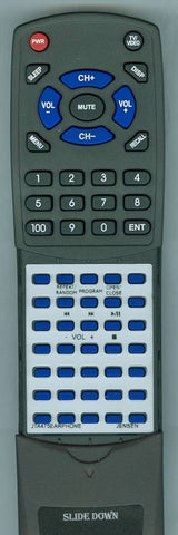 JENSENRTJTA475EARPHONE JTA475 EARPHONE Replacement Remote