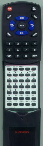 KENWOOD A70-0954-08 Replacement Remote