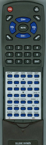 VIZIO 0980-0303-5010 Replacement Remote